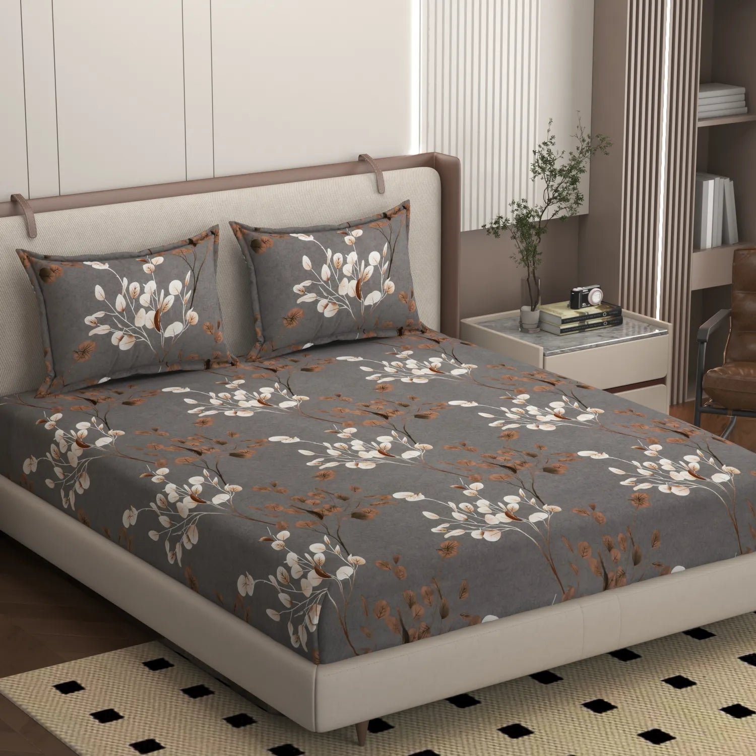 Ashwood - King - Fitted Bedsheet (78×72 inches)