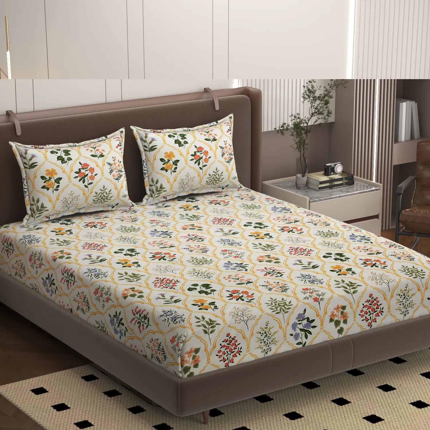 Ceramica - King - Fitted Bedsheet (78×72 inches)