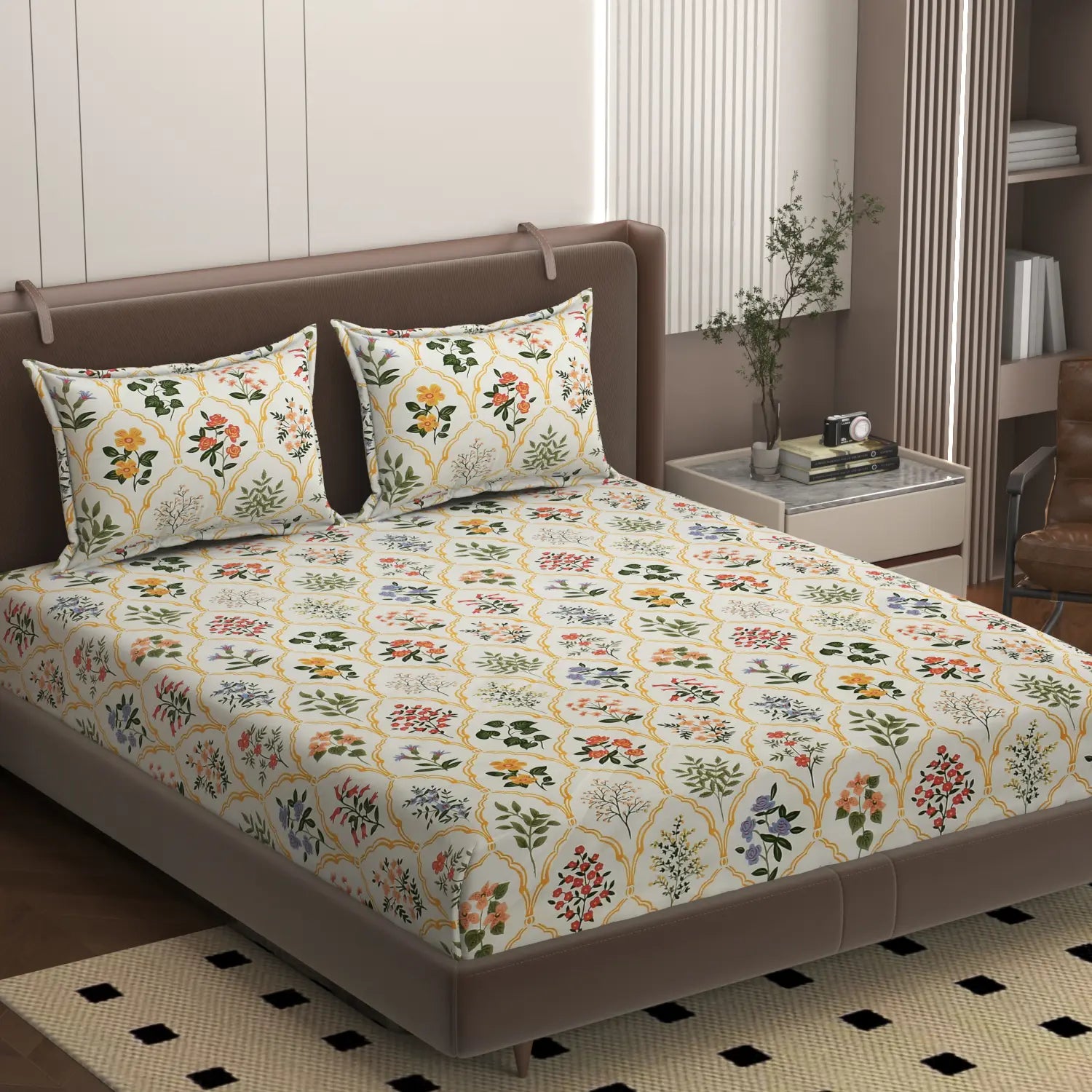 Ceramica - King - Fitted Bedsheet (78×72 inches)