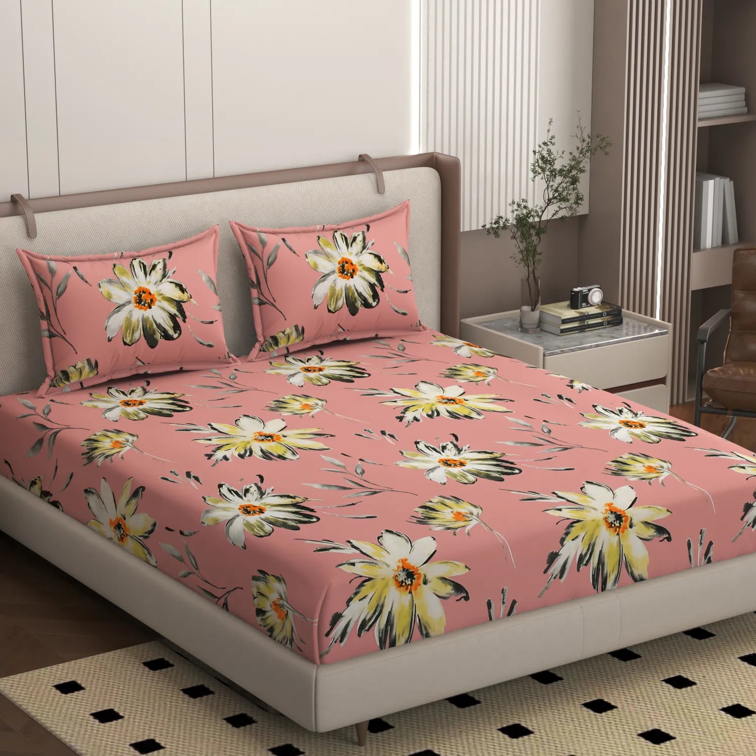 Denise - King - Fitted Bedsheet (78×72 inches)