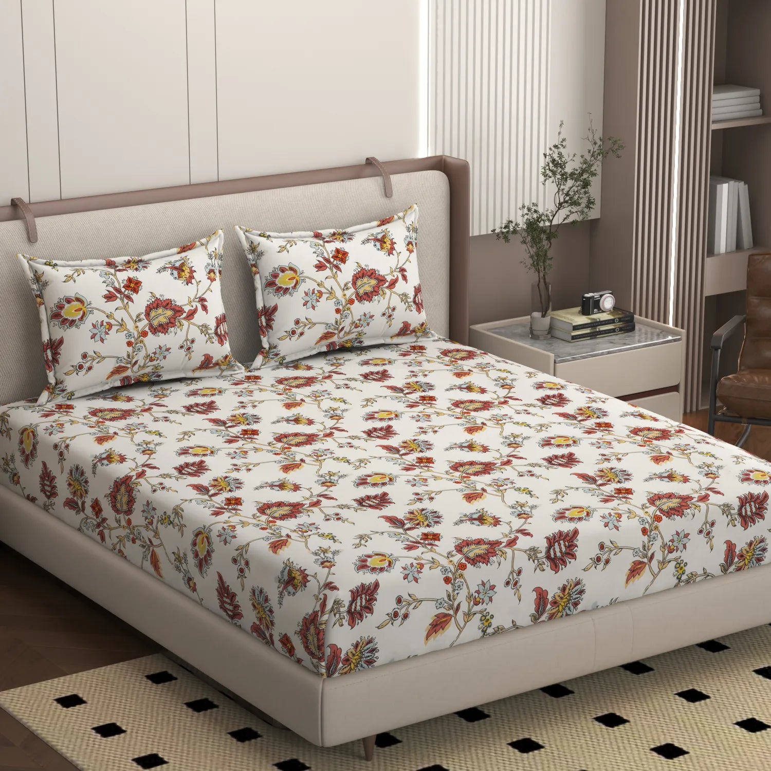 Scarlett - King - Fitted Bedsheet (78×72 inches)