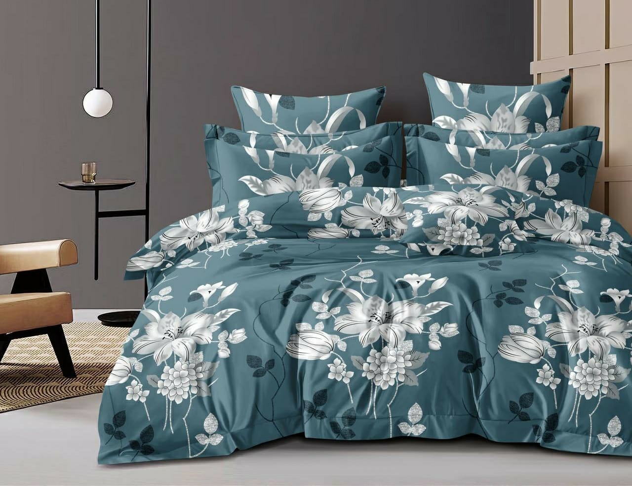 Oceana - King - Fitted Bedsheet (78×72 inches)