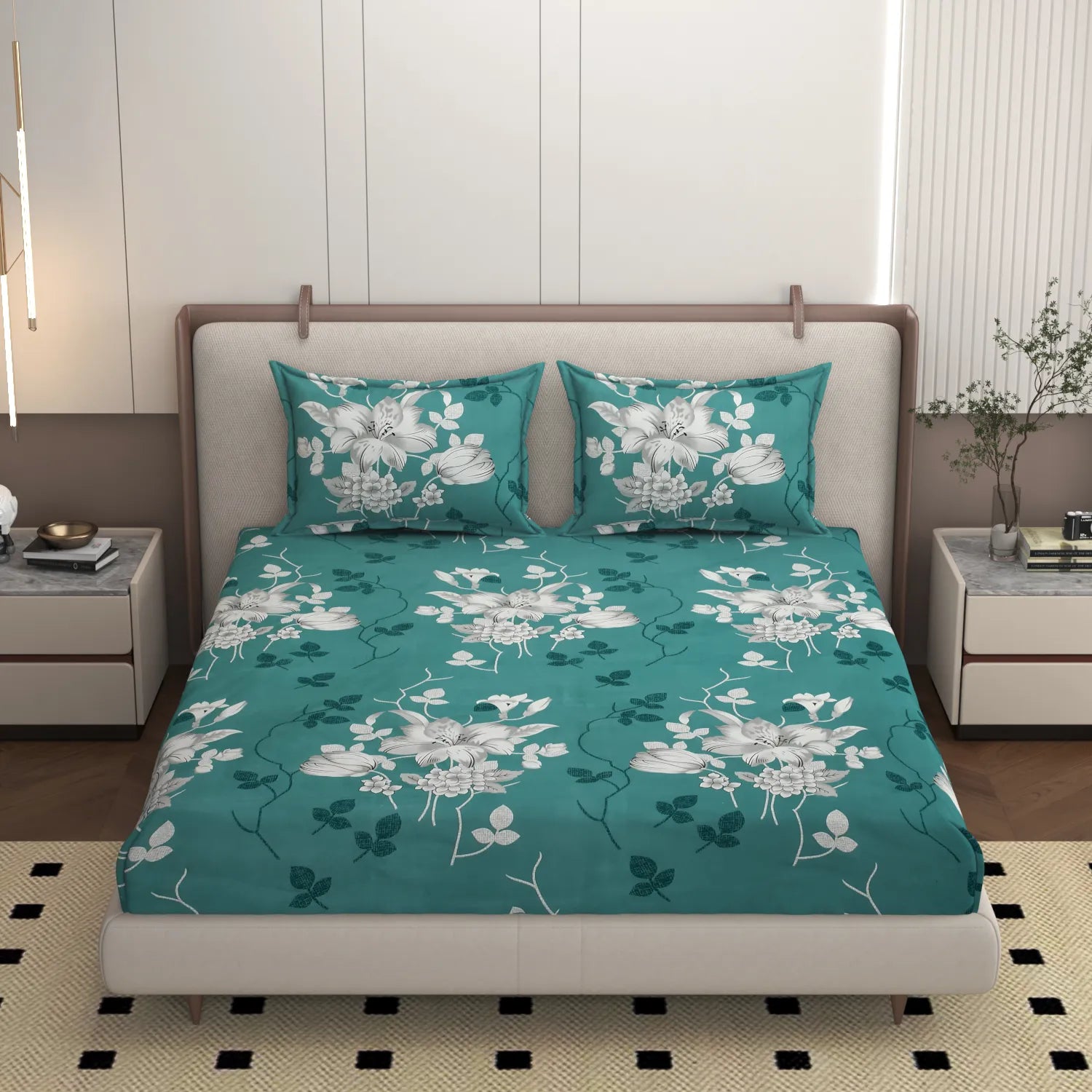 Oceana - King - Fitted Bedsheet (78×72 inches)