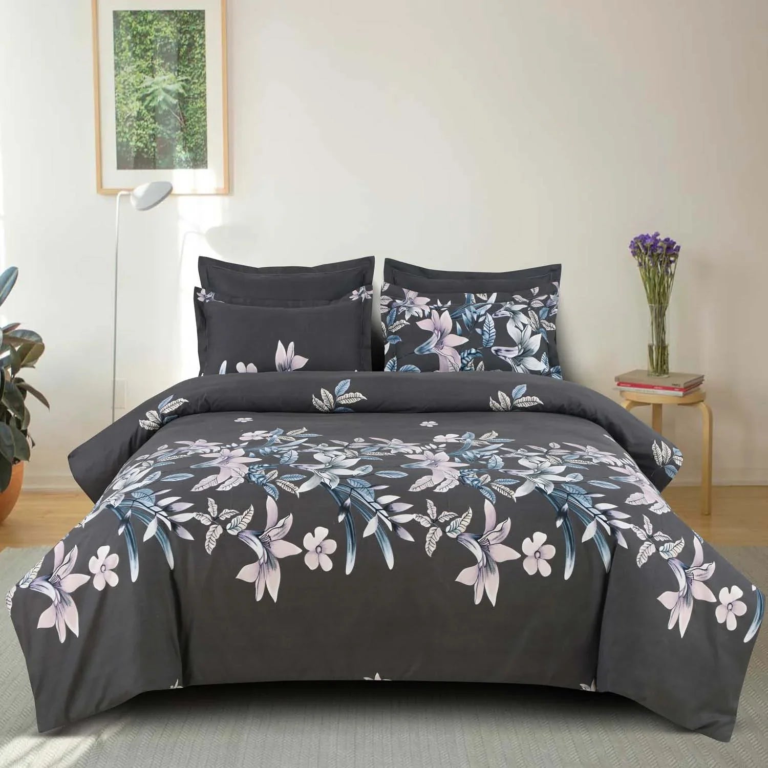 Oriental Dusk - Flat Bedsheet (90×100 inches)
