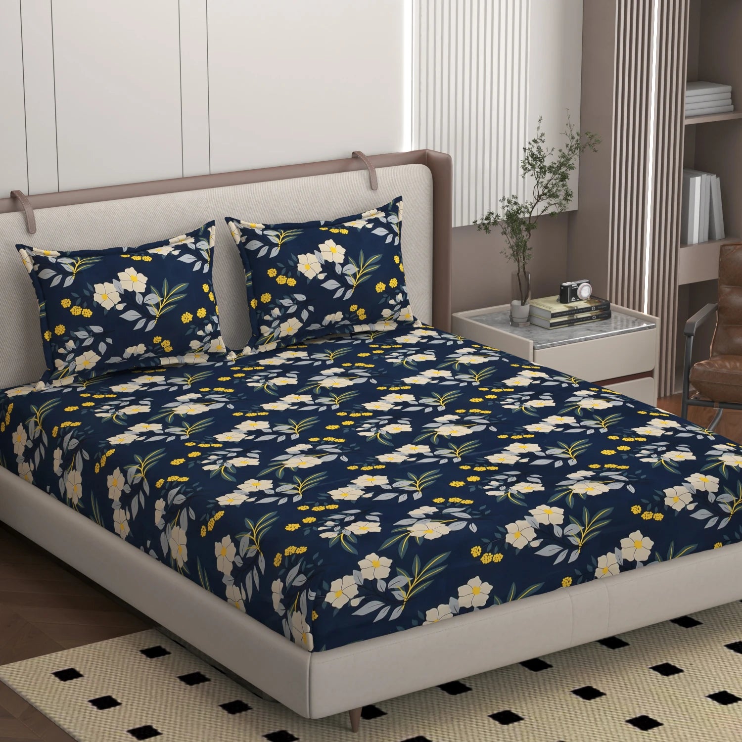 Orion - King - Fitted Bedsheet (78×72 inches)