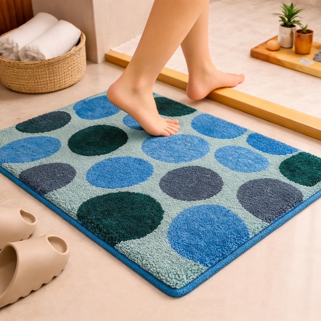 Oswald - Anti-Slip Microfibre Doormat (40x60 cm) - Pack of 1