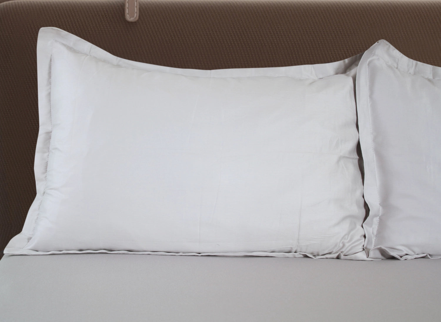 PURITY - Natural Grey - Pure Cotton King Bedsheet (108×108 inches)