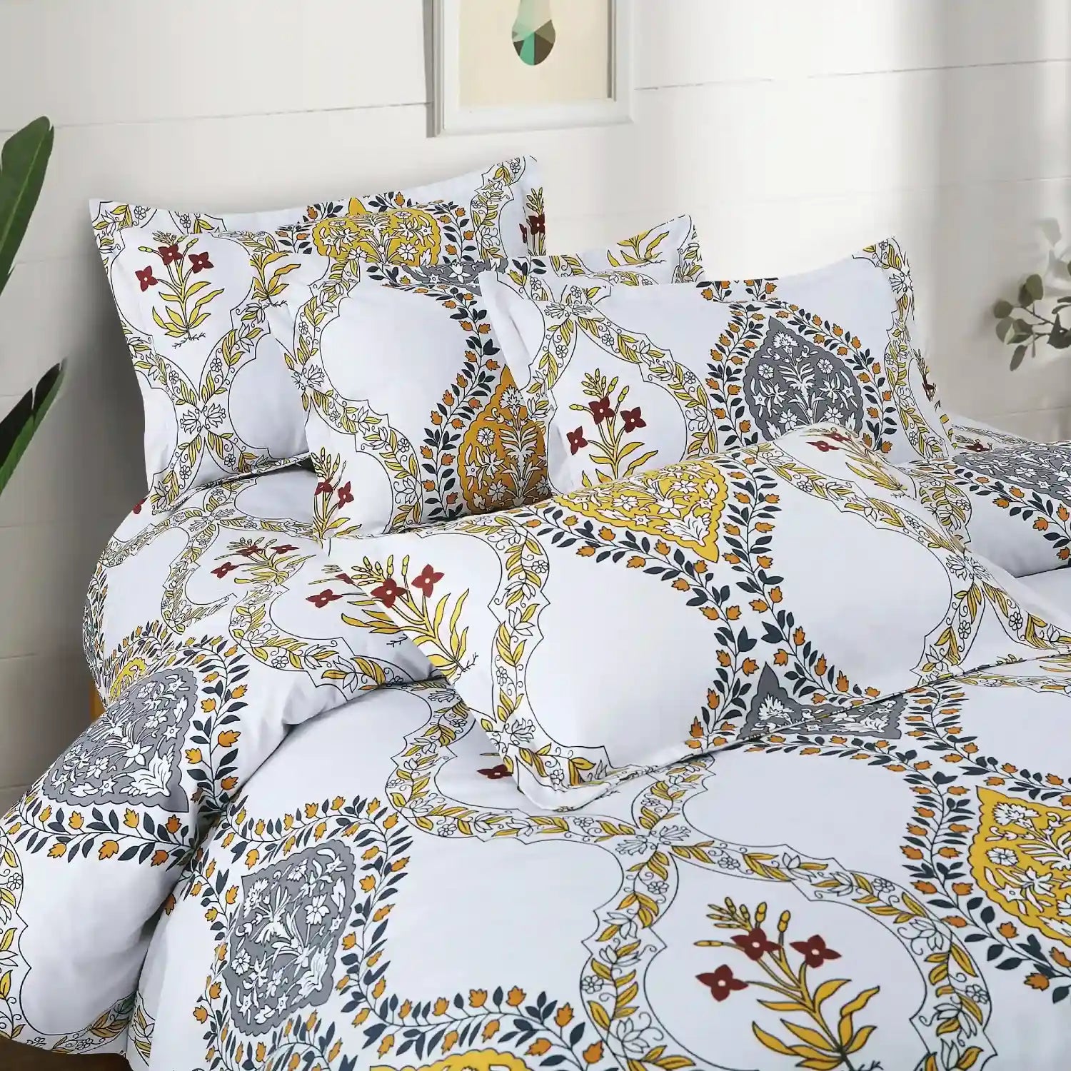 Porcelain - Flat Bedsheet (90×100 inches)