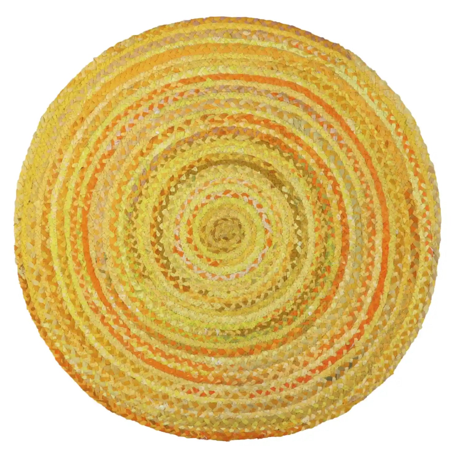 Recycled Cotton Rug - Mustard