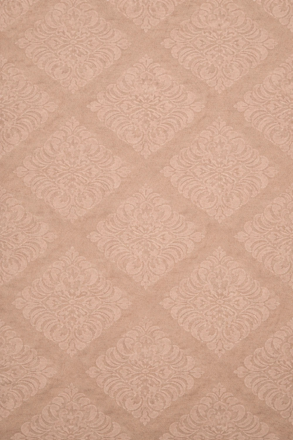 Regalia Truffle - Embossed Flat King Size Bedsheet (108×108 inches)