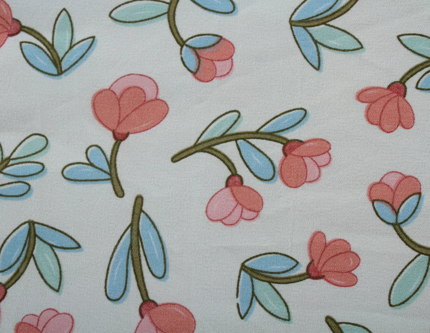 Rosebud - Panel - King Fitted Bedsheet (78×72 inches)