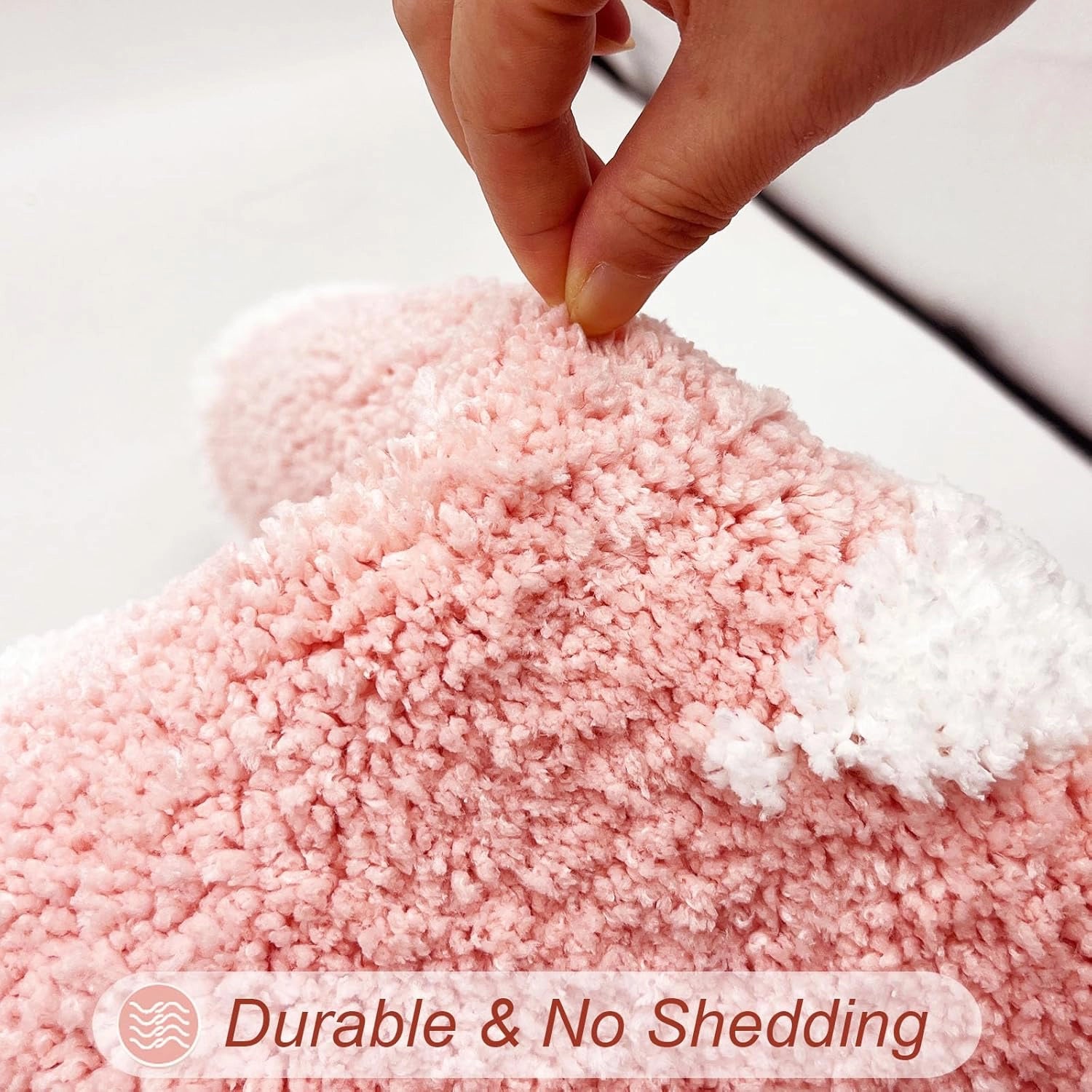 Rosy - Anti-Slip Microfibre Doormat (40x60 cm) - Pack of 1