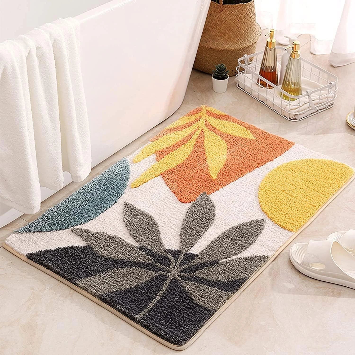 Samara - Anti-Slip Microfibre Doormat (40x60 cm) - Pack of 1