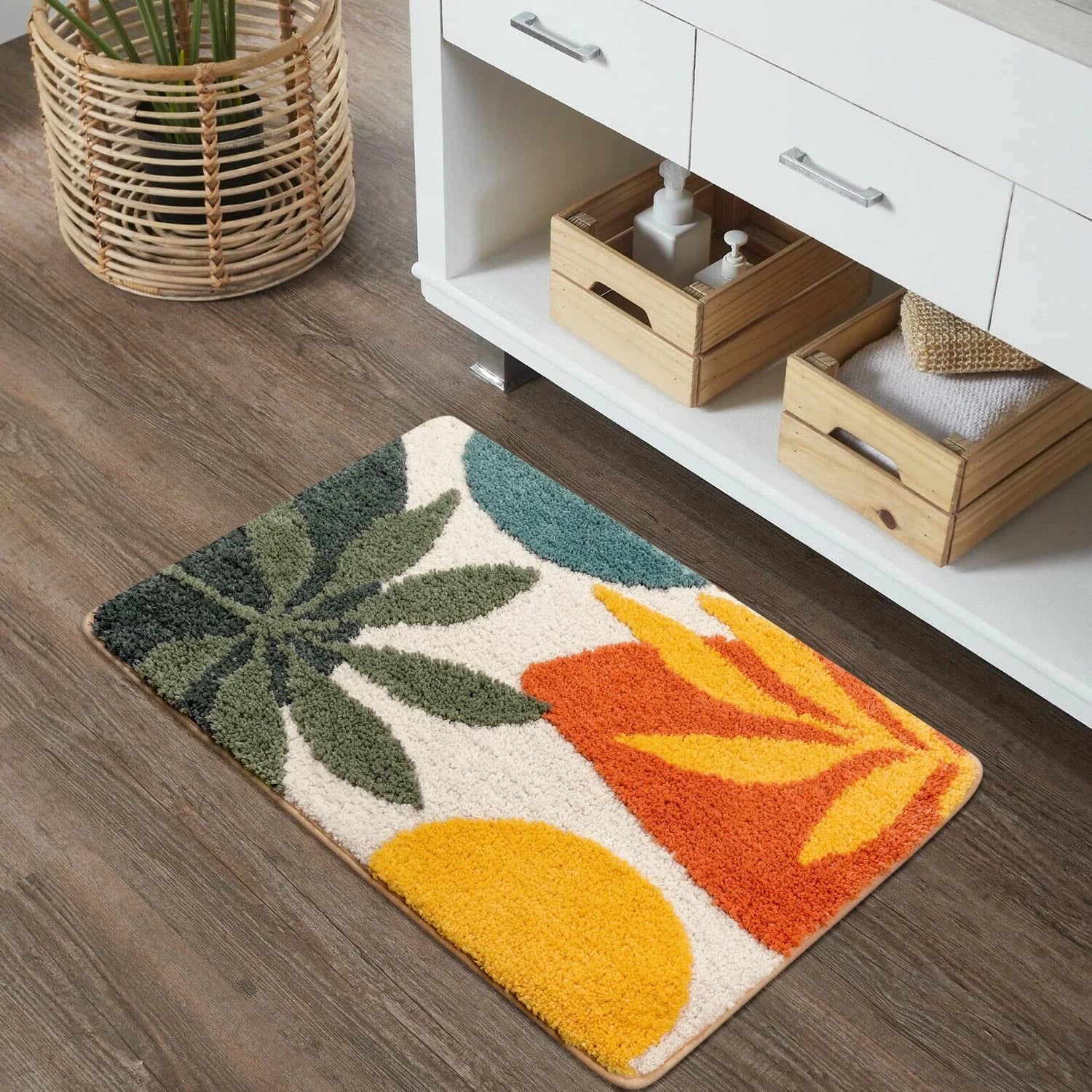 Samara - Anti-Slip Microfibre Doormat (40x60 cm) - Pack of 1