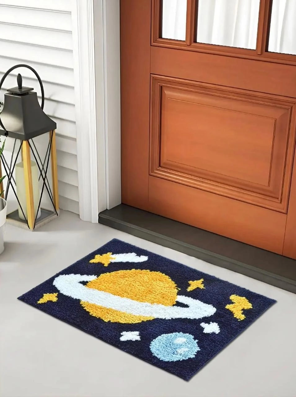 Saturn - Anti-Slip Microfibre Doormat (40x60 cm) - Pack of 1