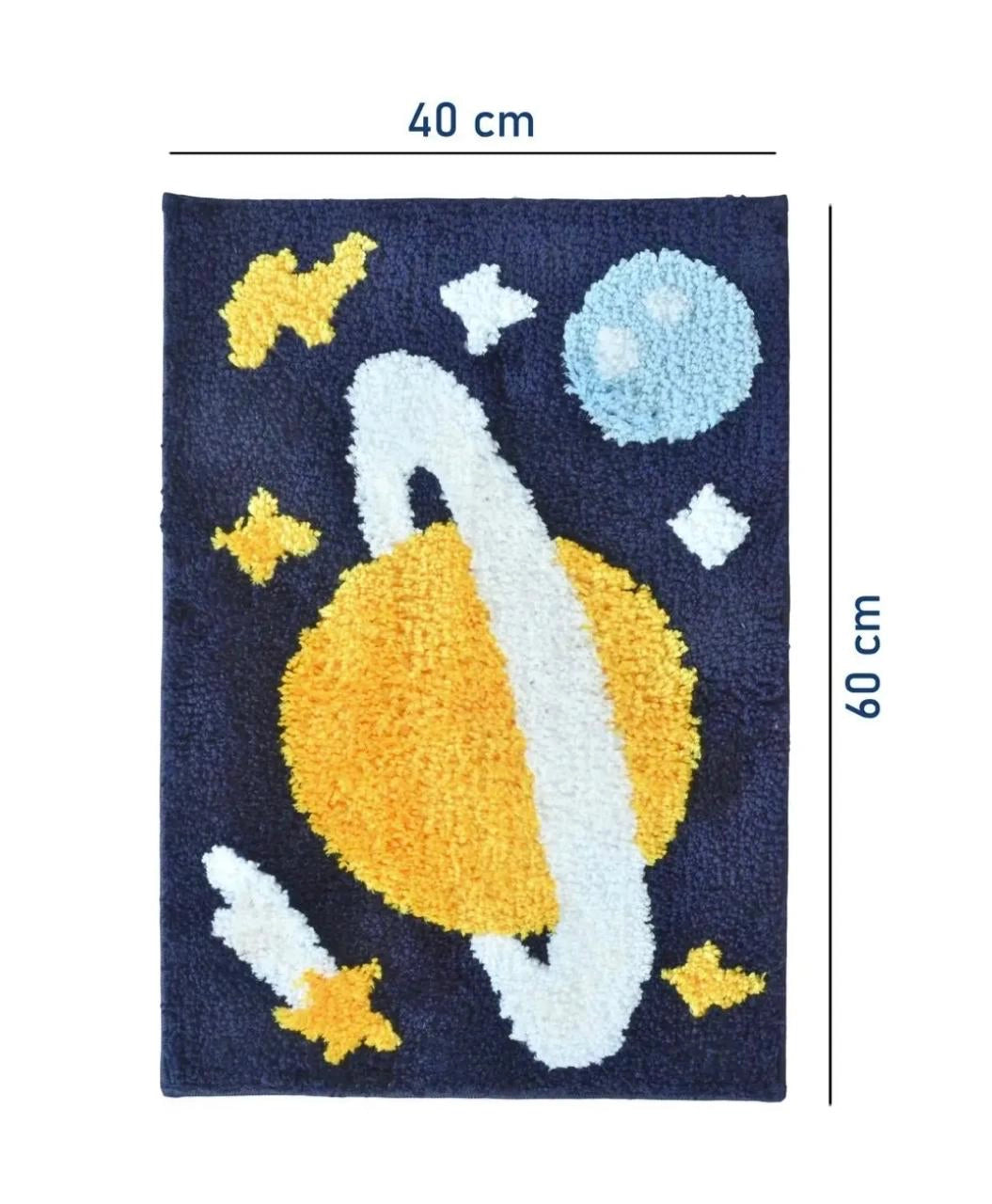 Saturn - Anti-Slip Microfibre Doormat (40x60 cm) - Pack of 1
