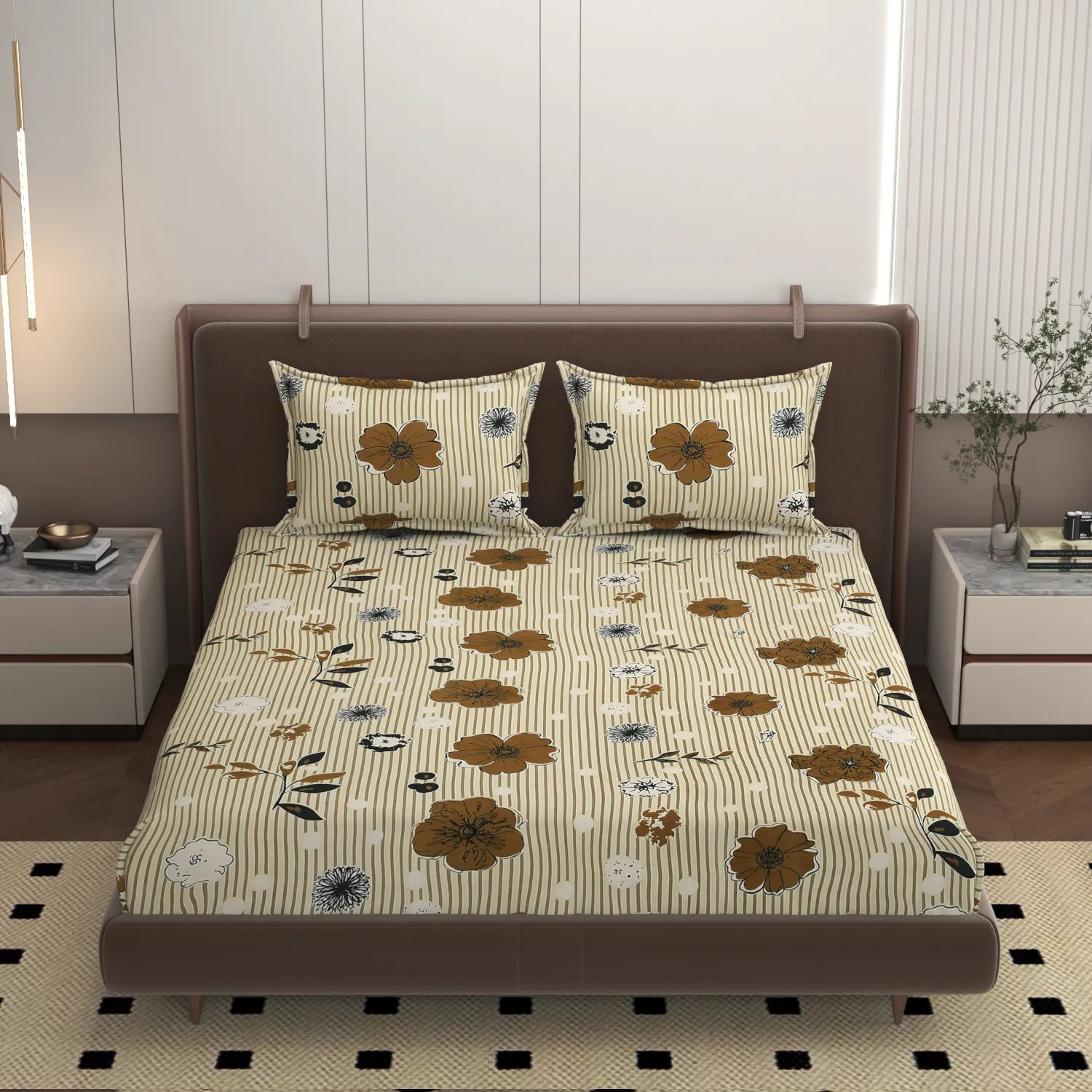 Sinora - King - Fitted Bedsheet (78×72 inches)