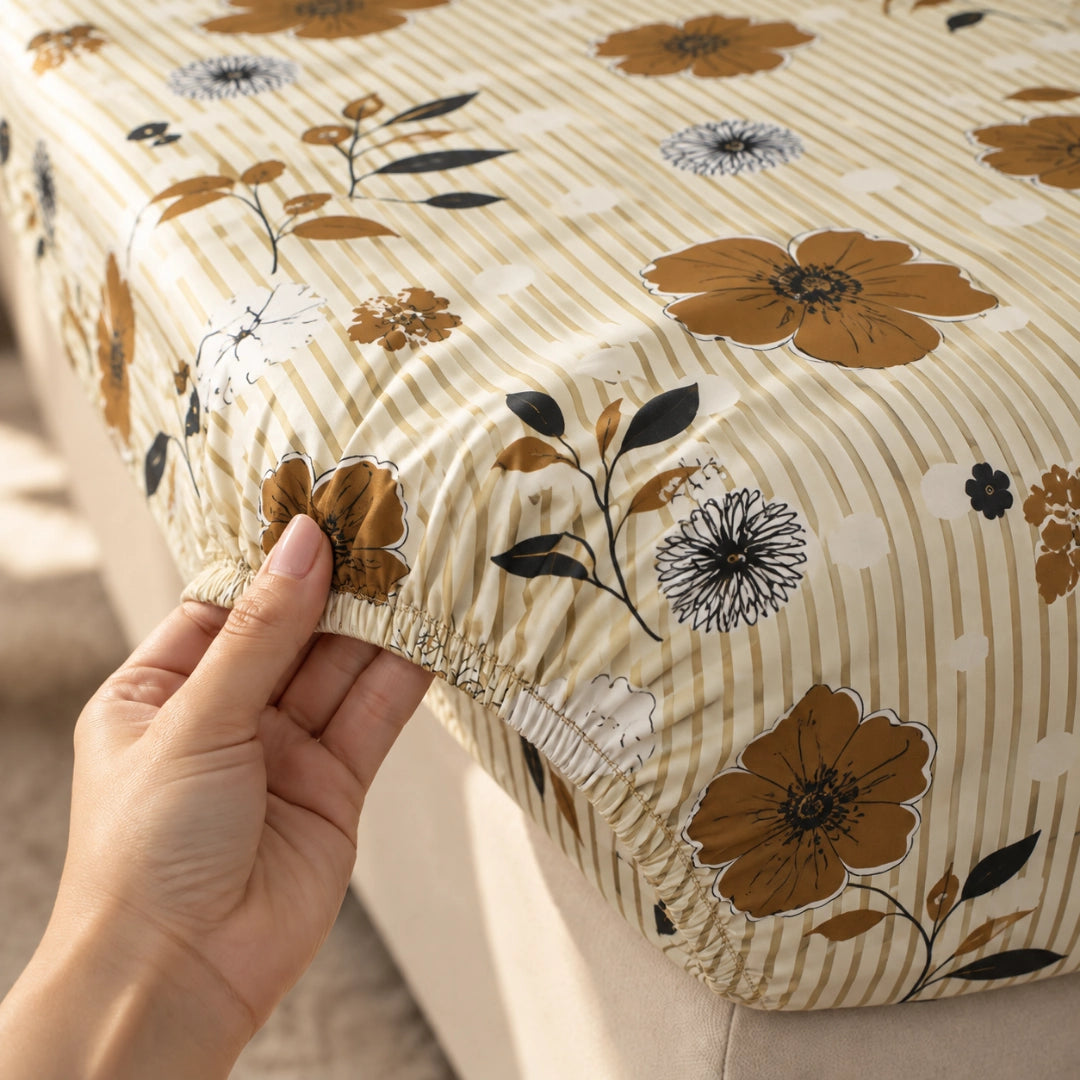 Sinora - King - Fitted Bedsheet (78×72 inches)