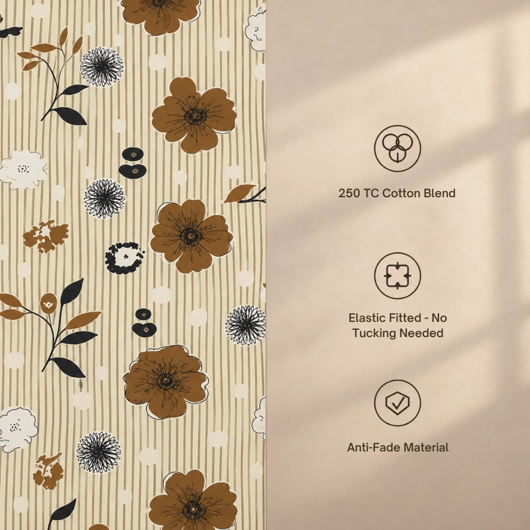 Sinora - King - Fitted Bedsheet (78×72 inches)