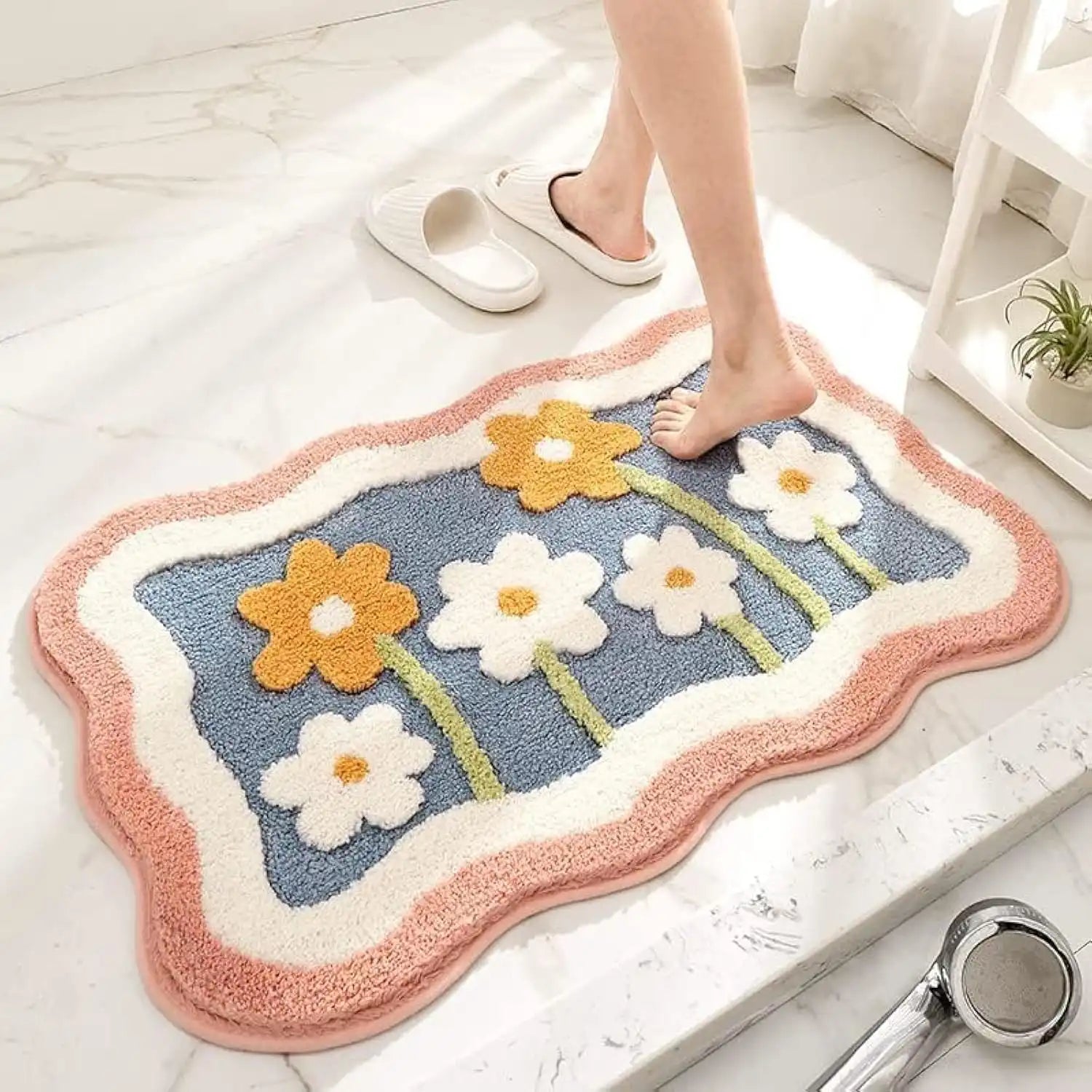 Sunflower - Anti-Slip Microfibre Doormat (40x60 cm) - Pack of 1