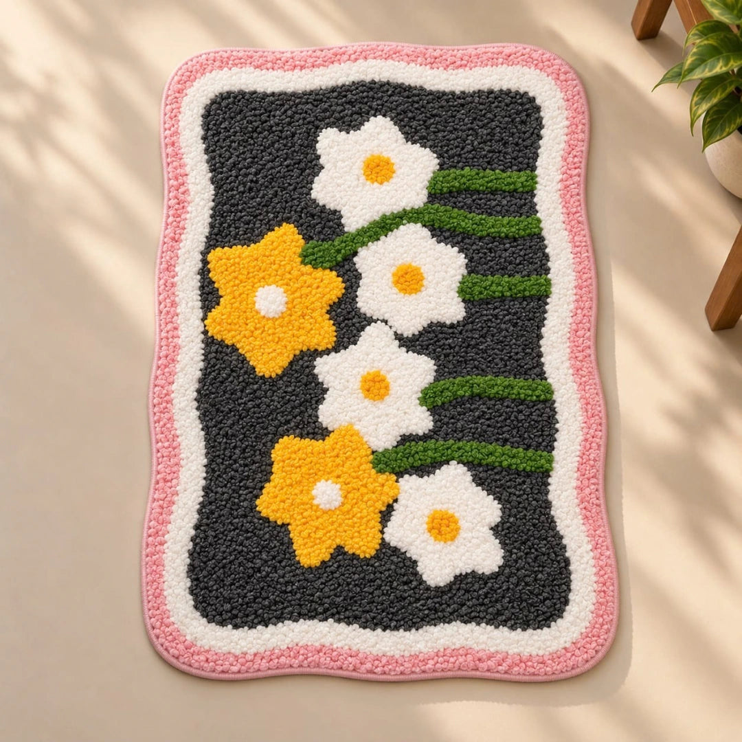 Sunflower - Anti-Slip Microfibre Doormat (40x60 cm) - Pack of 1