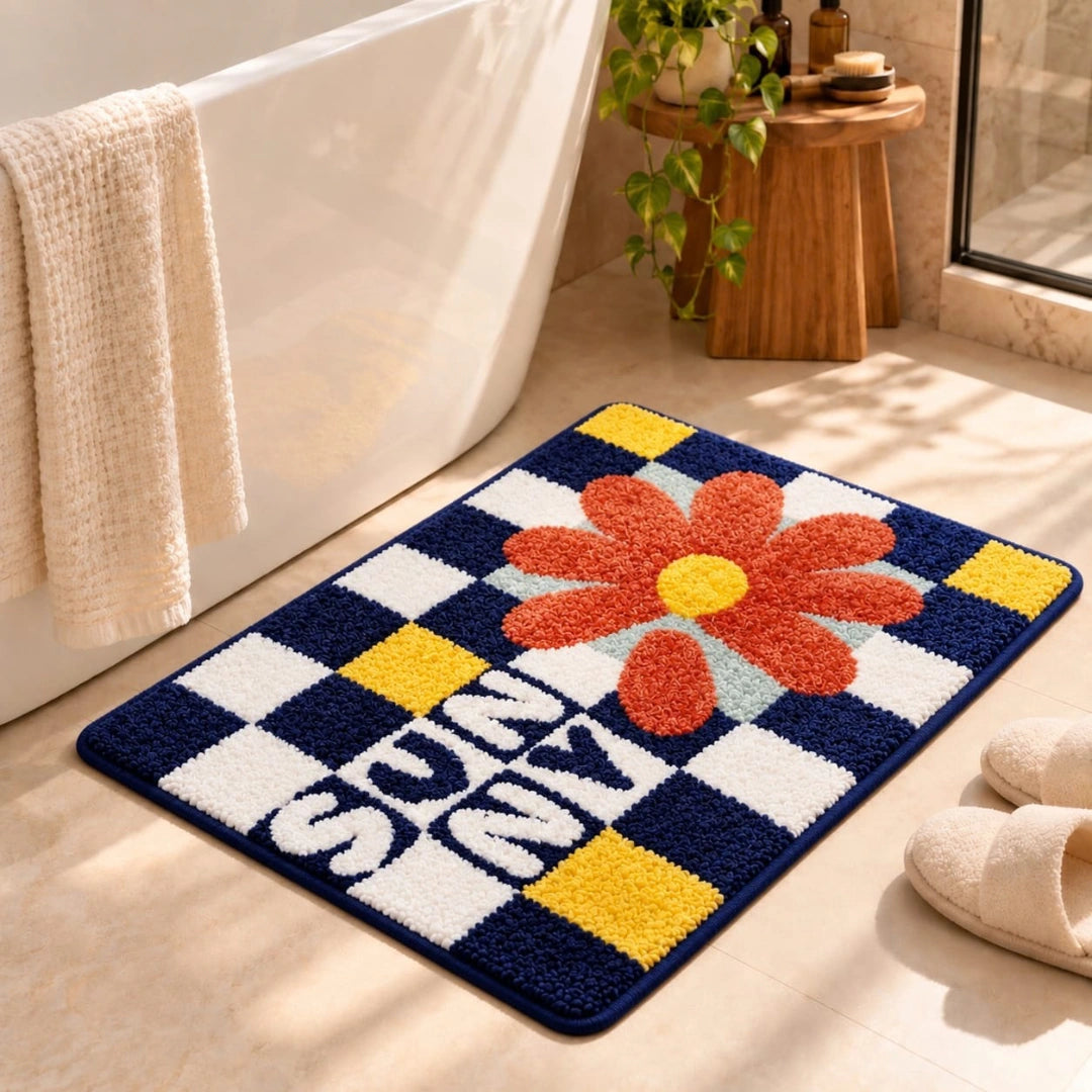 Sunny - Anti-Slip Microfibre Doormat (40x60 cm) - Pack of 1