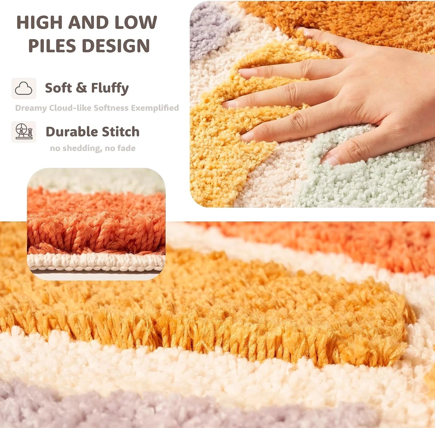 Sunshine - Anti-Slip Microfibre Doormat (40x60 cm) - Pack of 1