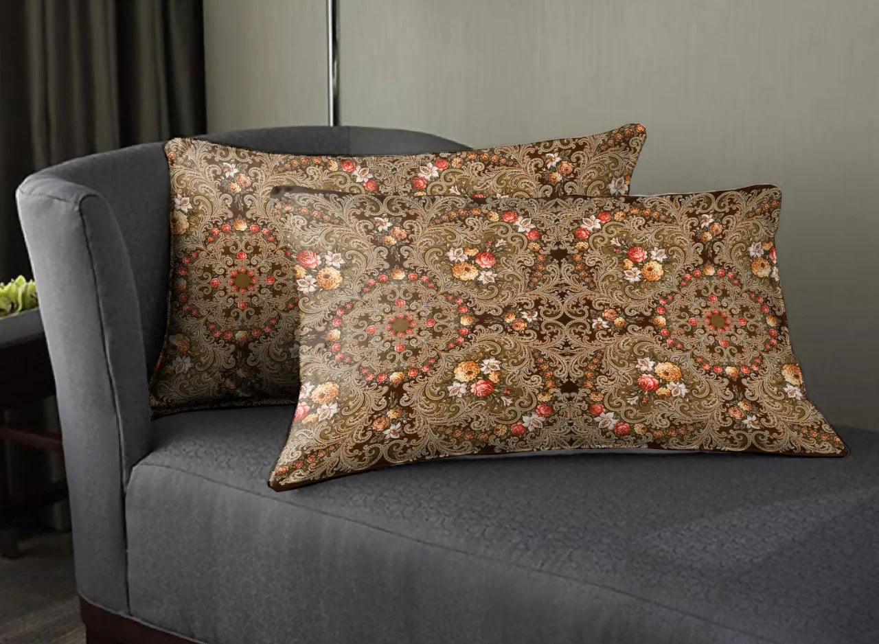 Super Soft Printed Pillow Covers (Set of 2) - Abstract