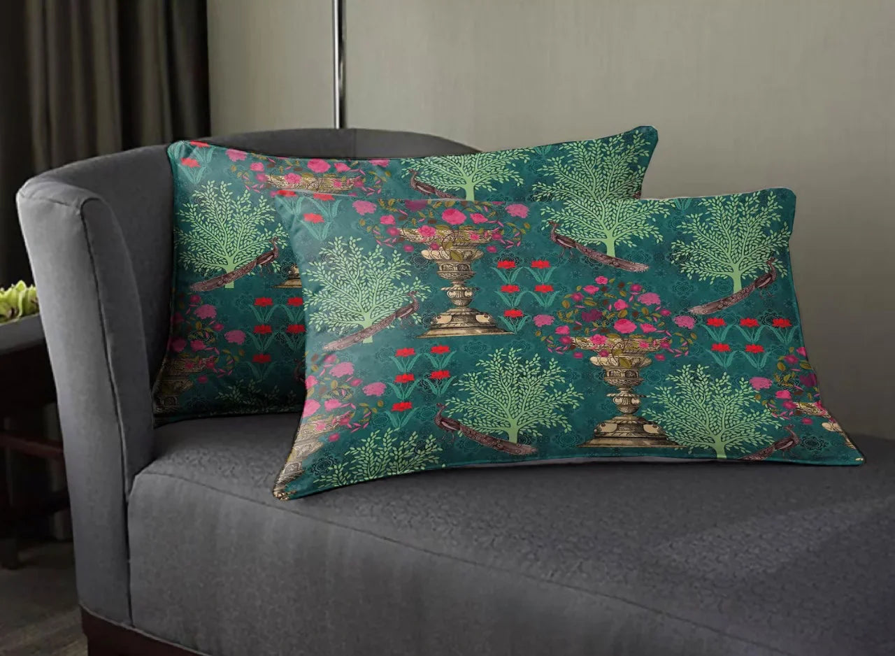 Super Soft Printed Pillow Covers (Set of 2) - Majestic