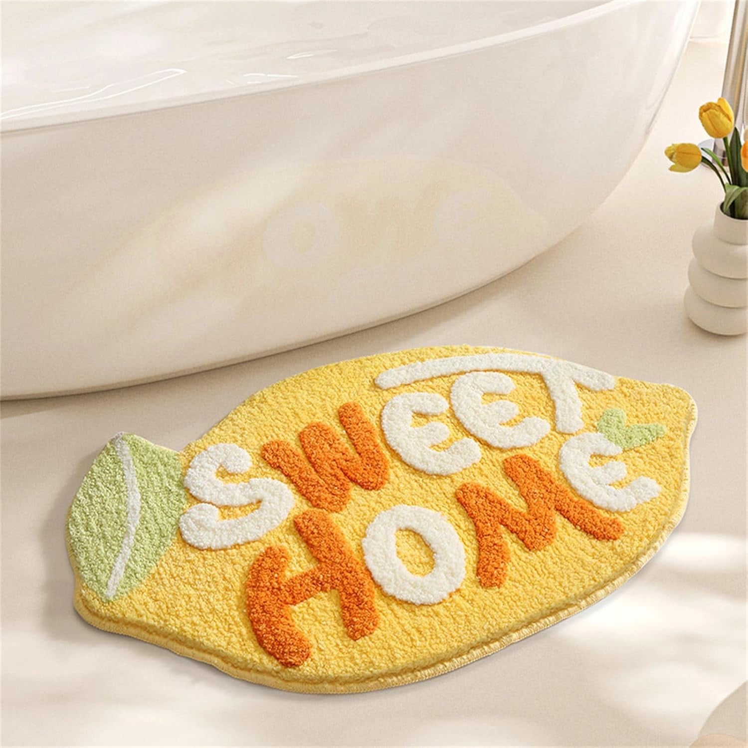 Sweet Home - Anti-Slip Microfibre Doormat (40x60 cm) - Pack of 1