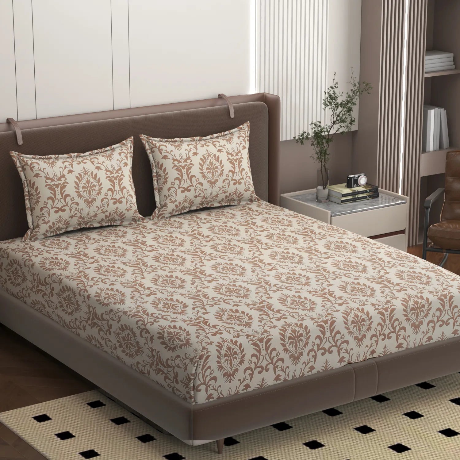 Symphony - King - Fitted Bedsheet (78×72 inches)