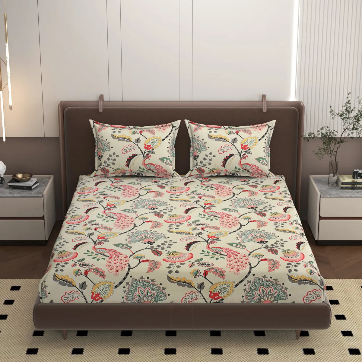 Tropicana - King - Fitted Bedsheet (78×72 inches)