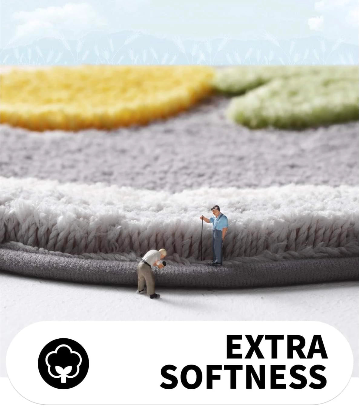 Tulips - Anti-Slip Microfibre Doormat (40x60 cm) - Pack of 1