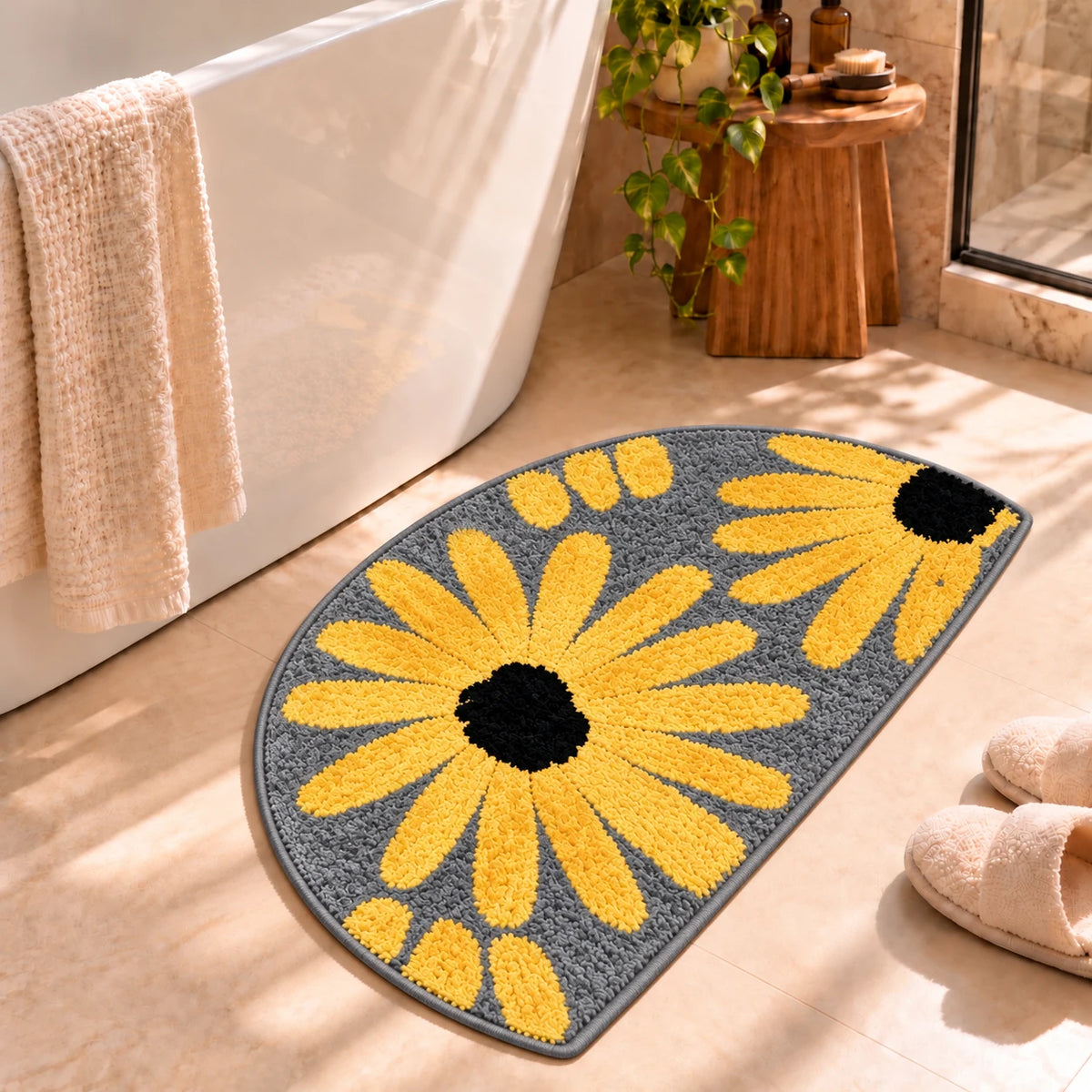 Velodia - Anti-Slip Microfibre Doormat (40x60 cm) - Pack of 1