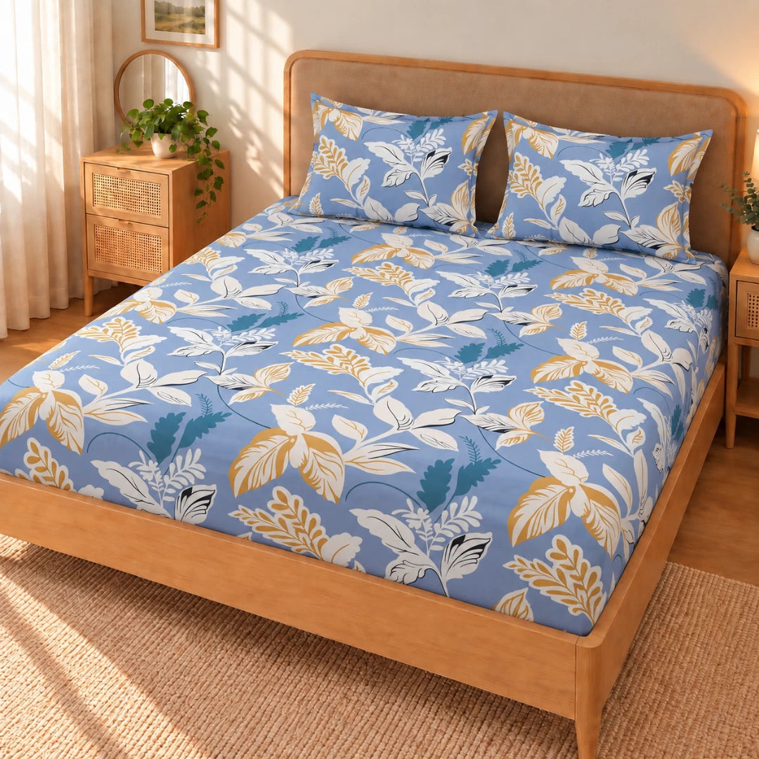 Velora - King - Fitted Bedsheet (78×72 inches)