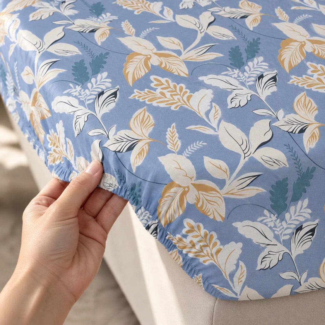 Velora - King - Fitted Bedsheet (78×72 inches)