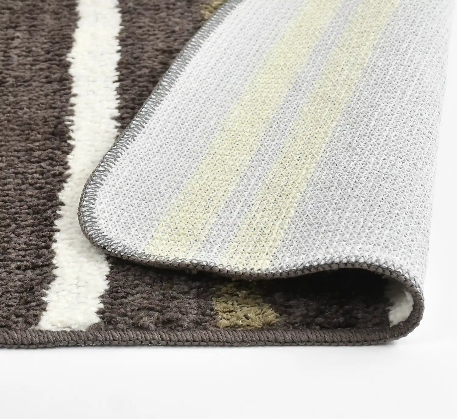 Venice - English Walnut Microfibre Doormat (Pack of 2)