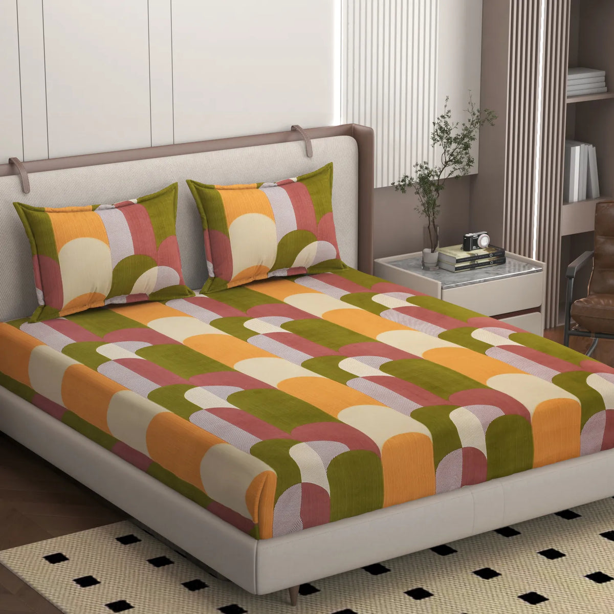 Venice - King - Fitted Bedsheet (78×72 inches)