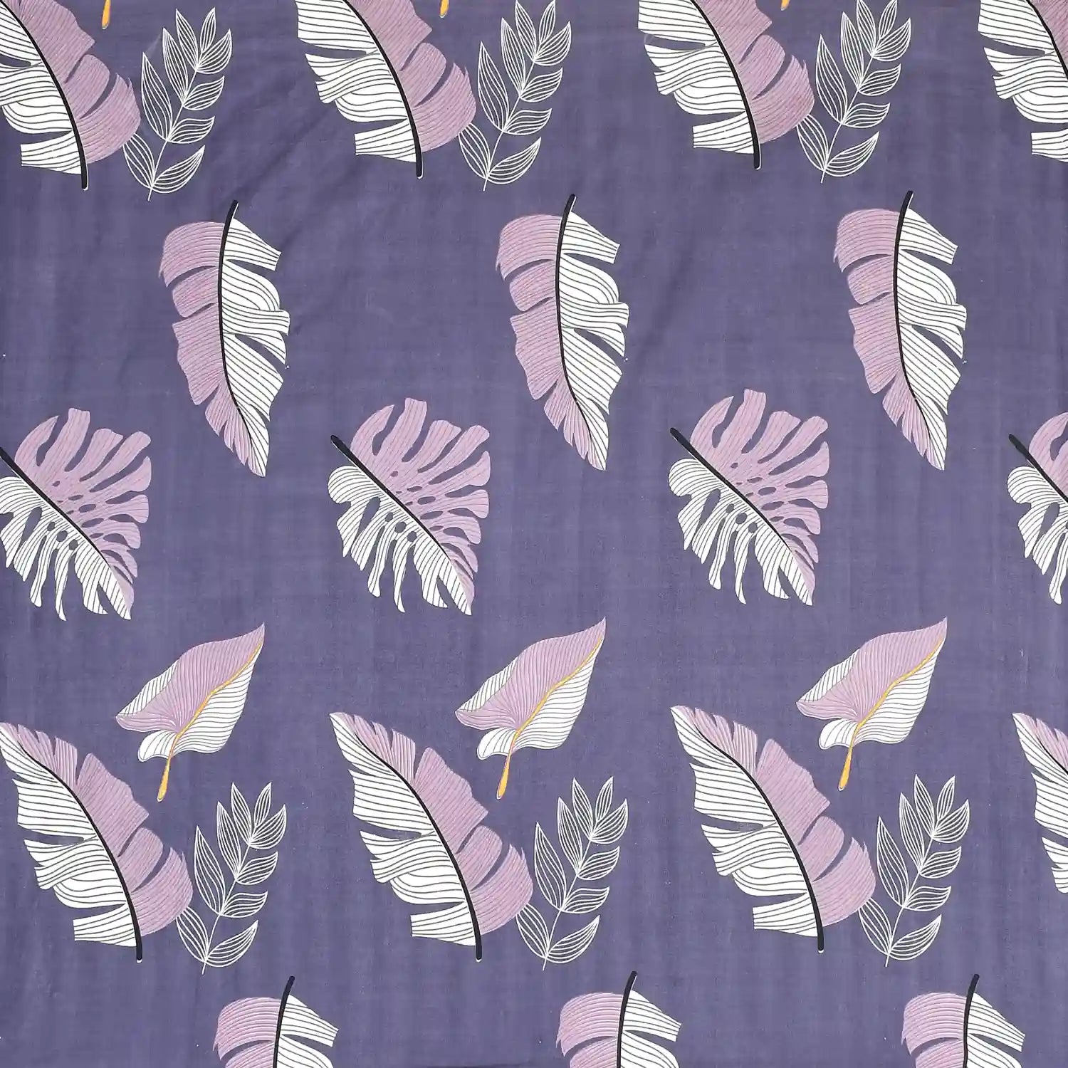Violetina - Queen/Double - Fitted Bedsheet (76×72 inches)