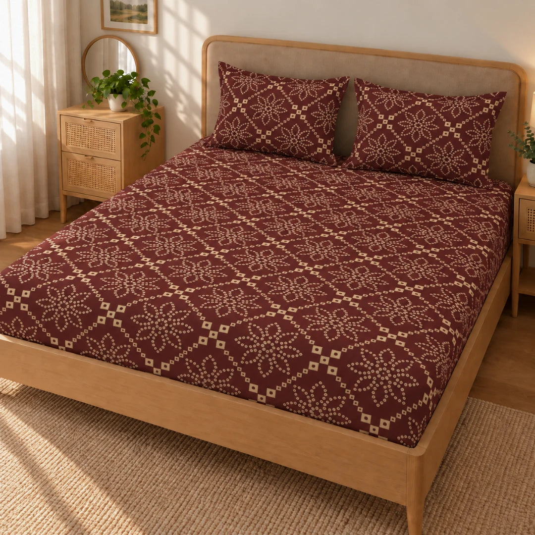 Vivanta - King - Fitted Bedsheet (78×72 inches)