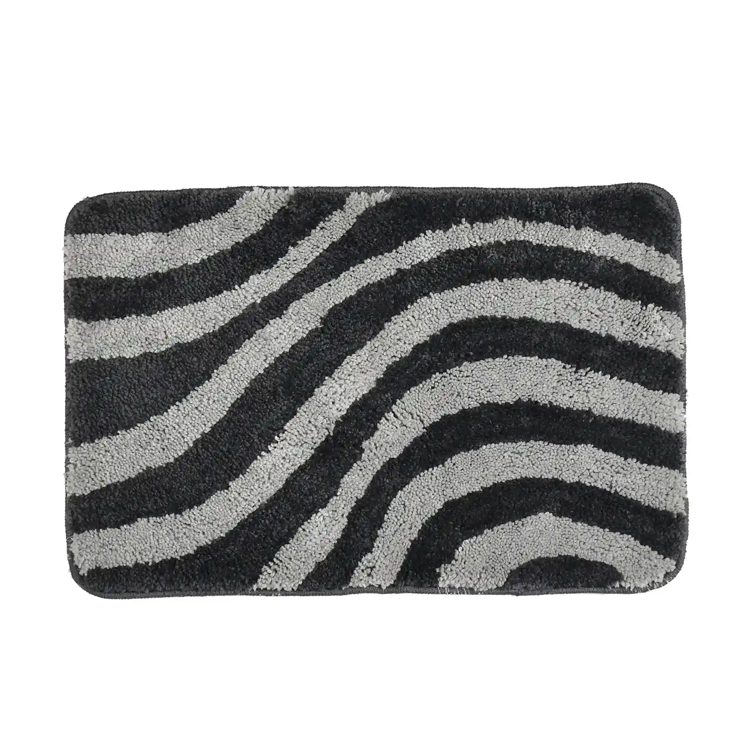 Wavez - Grey Microfibre Doormat (40x60 cm)