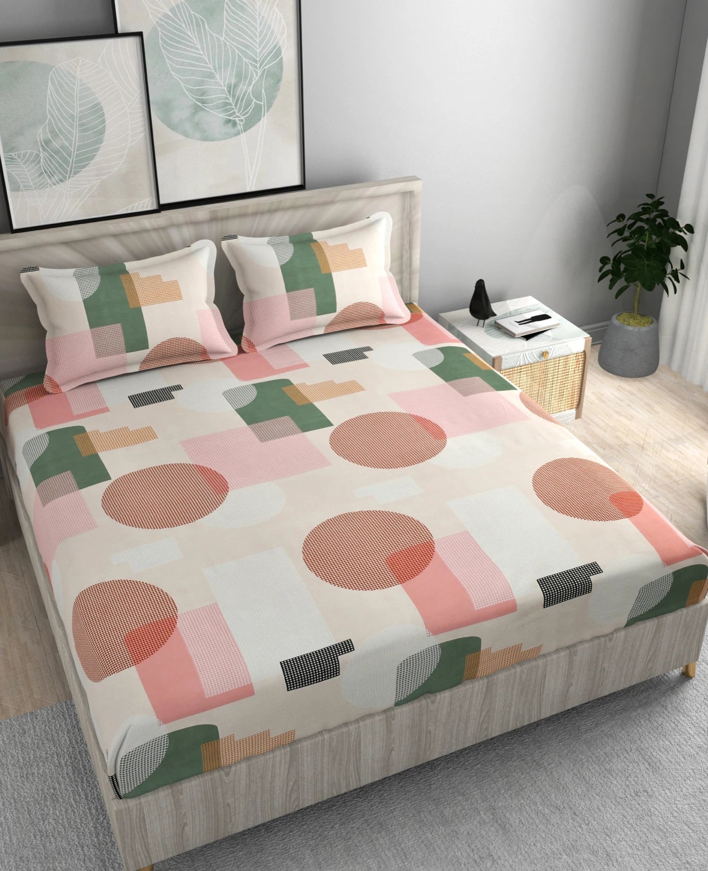 Wilburn - King - Fitted Bedsheet (78×72 inches)