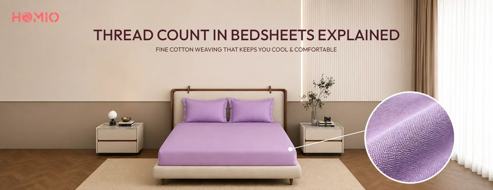 Thread Count in Bedsheets Explained: What Number Should You Actually Look For?