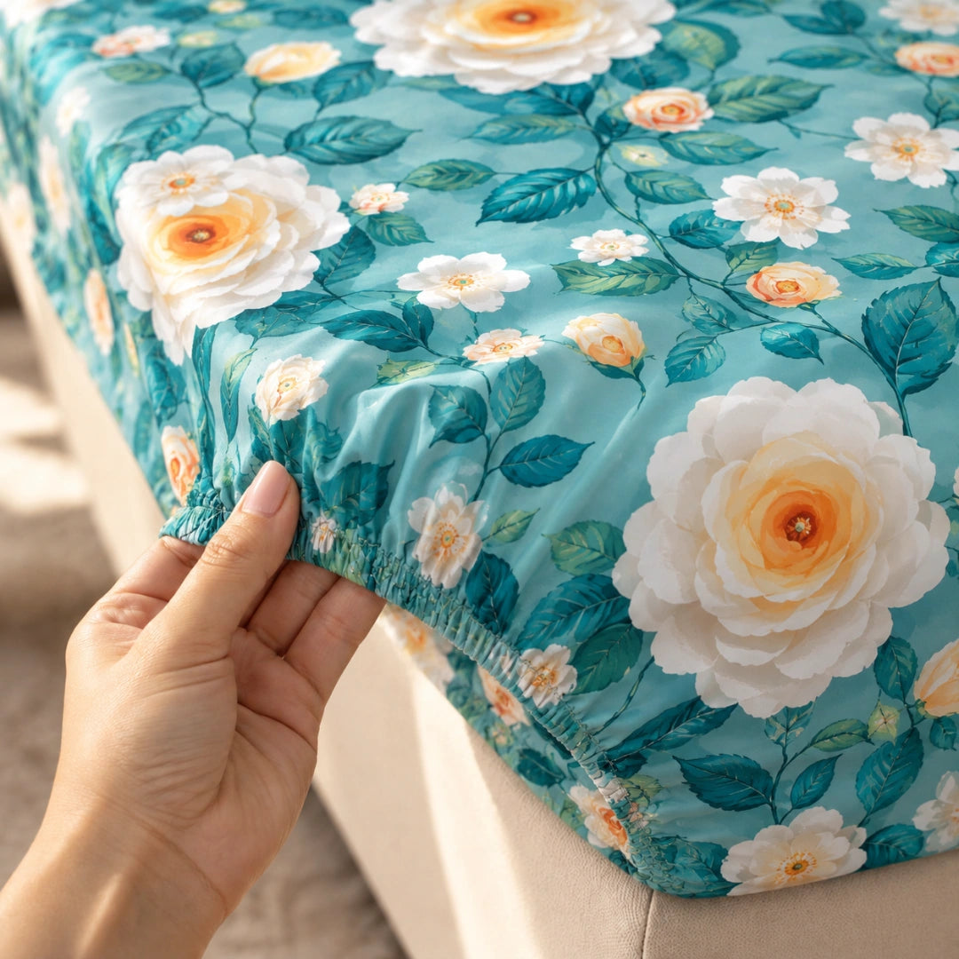 Akira - King - 7D Design Fitted Bedsheet (78×72 inches)