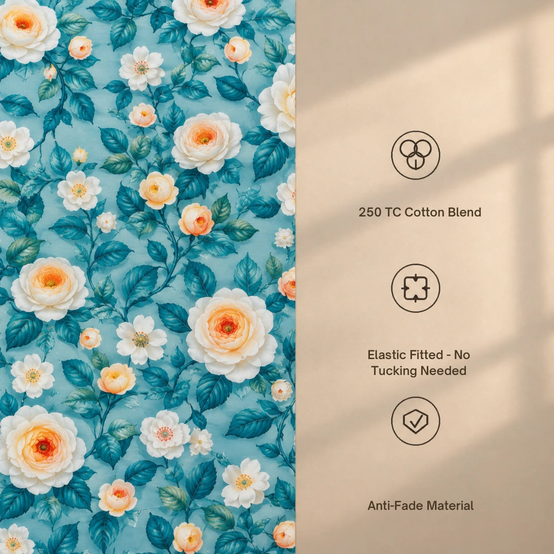 Akira - King - 7D Design Fitted Bedsheet (78×72 inches)