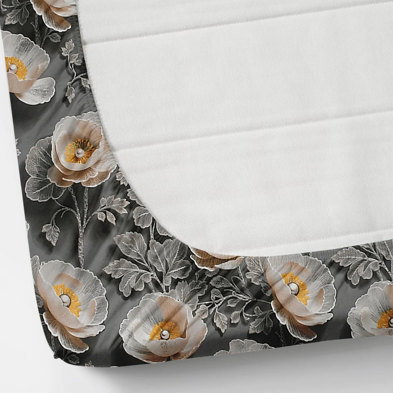 Allure - King - 7D Design Fitted Bedsheet (78×72 inches)