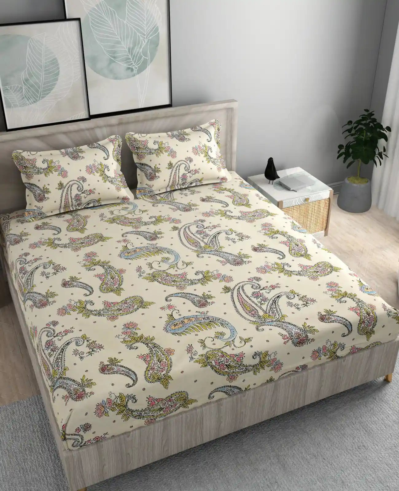 Alora - King - Fitted Bedsheet (78×72 inches)