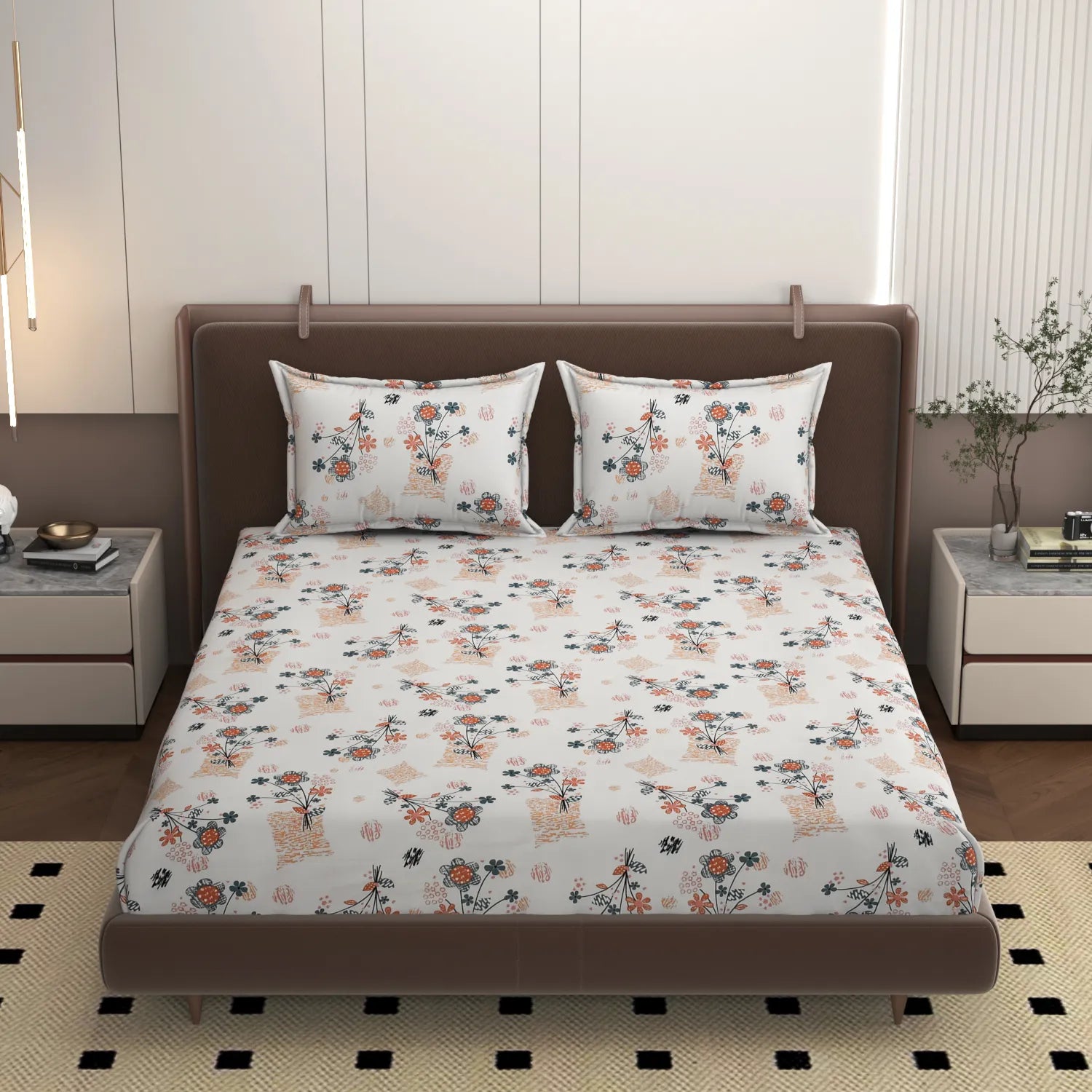 Amalfi - King - Fitted Bedsheet (78×72 inches)