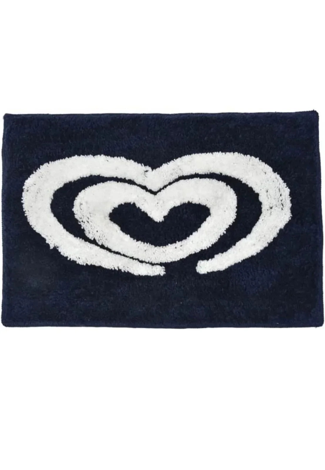 Amore - Royal Blue Microfibre Doormat (Pack of 2)