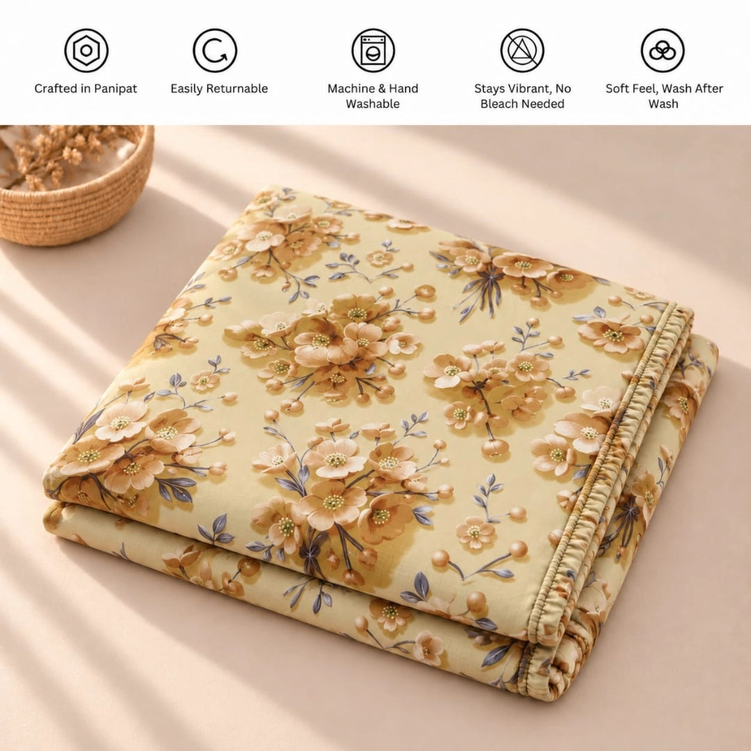 Angela - King - 7D Design Fitted Bedsheet (78×72 inches)